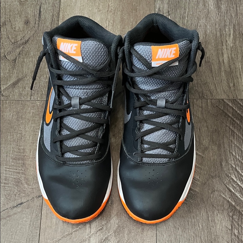 Nike Black and Orange Athletic Shoes